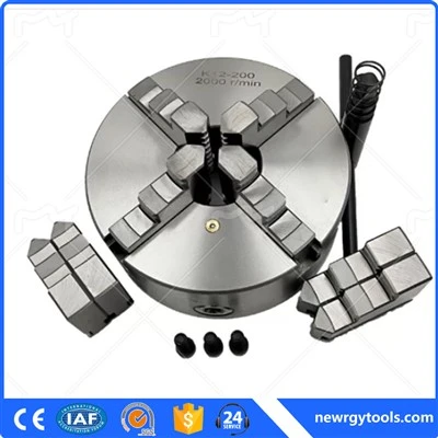 4 Jaw Self-Centering Lathe Chuck Manual Chuck K12 For CNC Machine